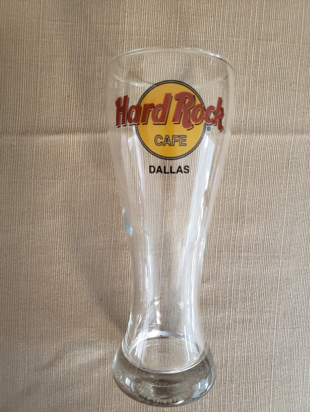 Hard Rock Tall Pilsner / Beer Glass